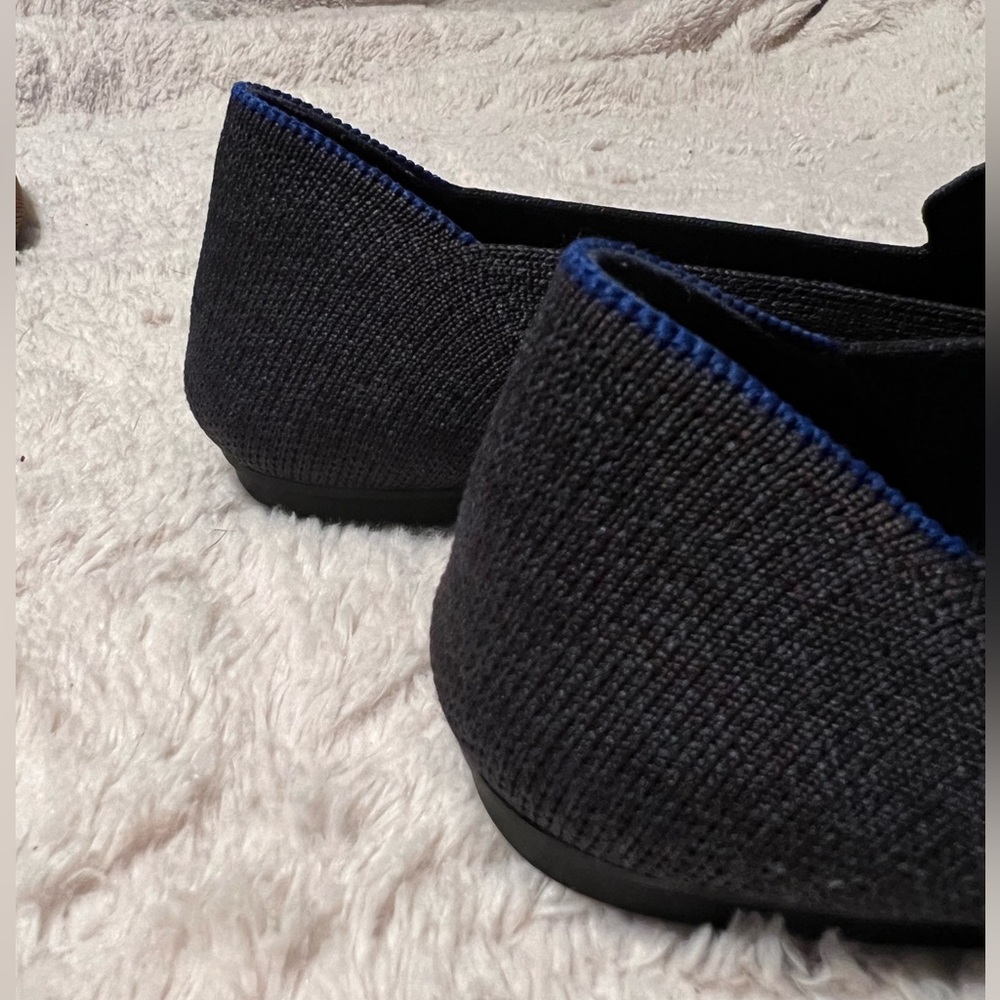 Rothy’s Navy Heather loafers, size 9.5 - Picture 2 of 3